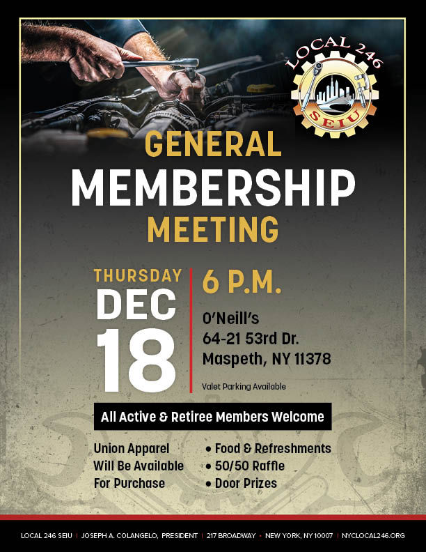 General Membership Meeting