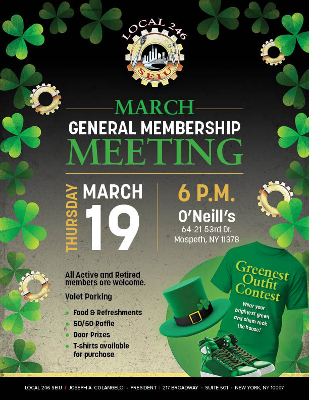 March Membership Meeting
